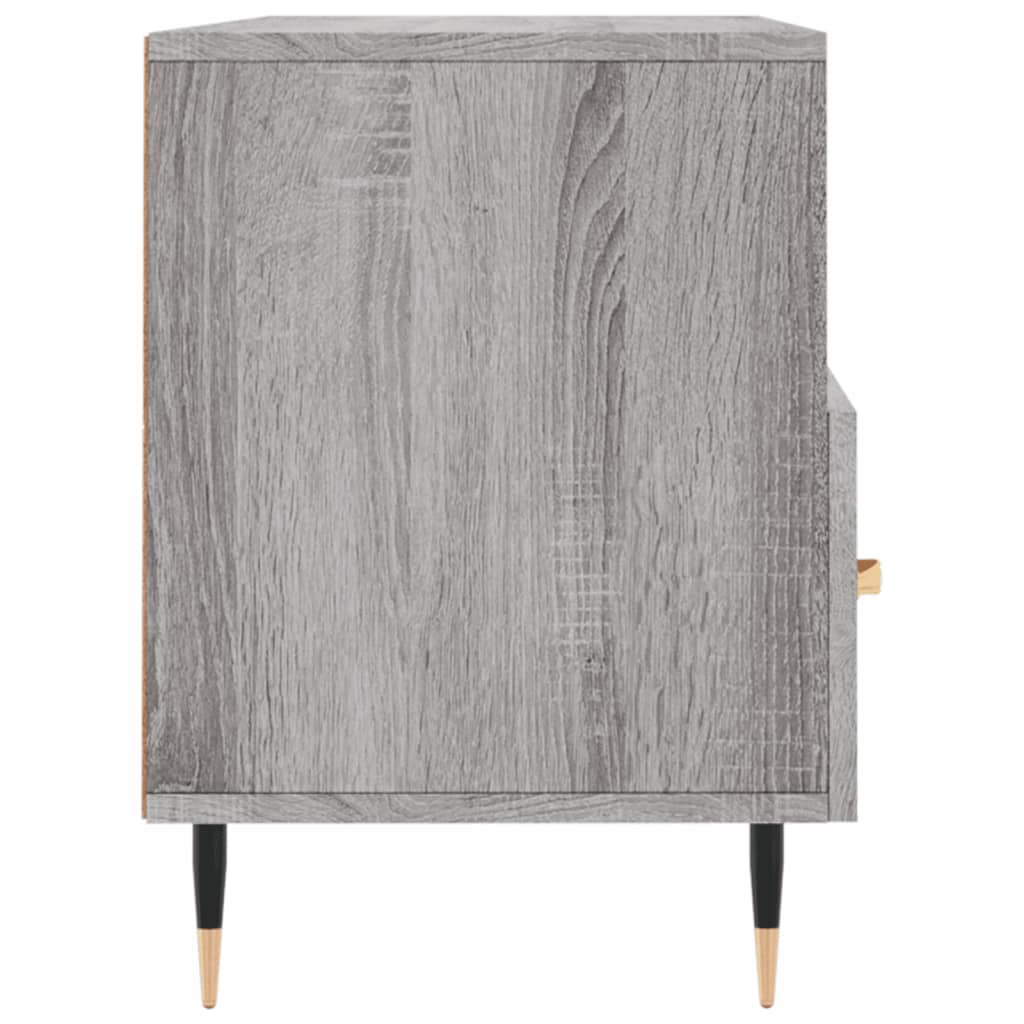 Móvel de TV 102x36x50 cm derivados de madeira cinzento sonoma