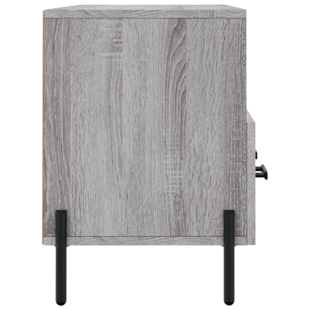 Móvel de TV 102x36x50 cm derivados de madeira cinzento sonoma