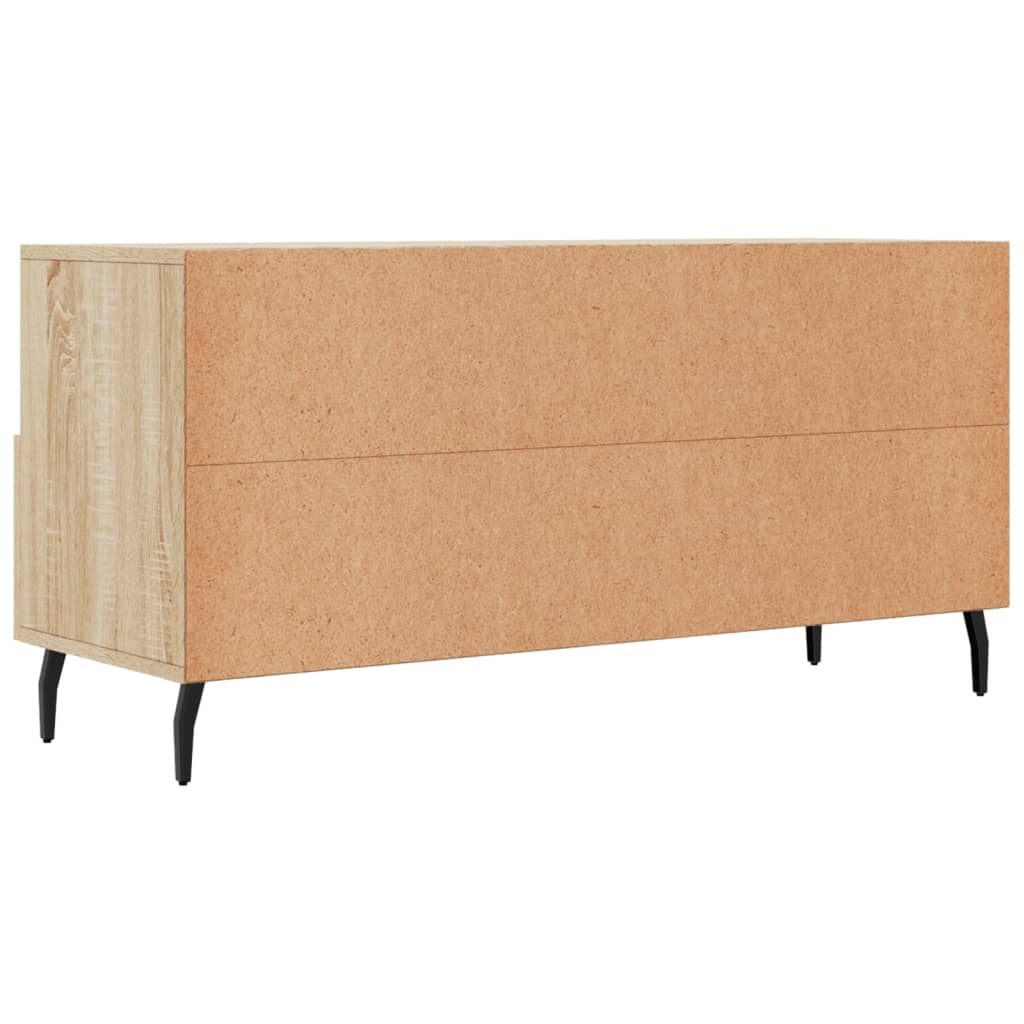 Móvel de TV 102x36x50 cm derivados de madeira carvalho sonoma