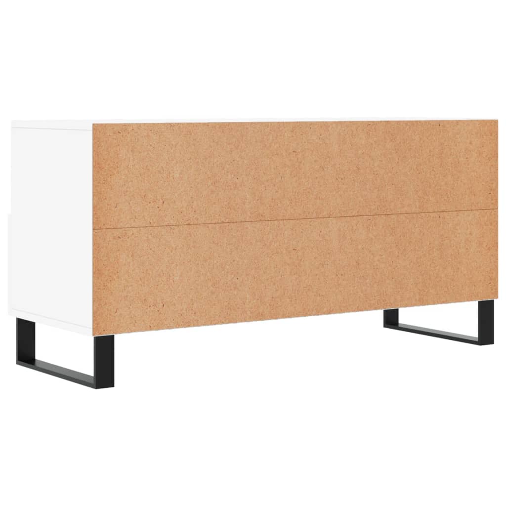 Móvel de TV 102x36x50 cm derivados de madeira branco