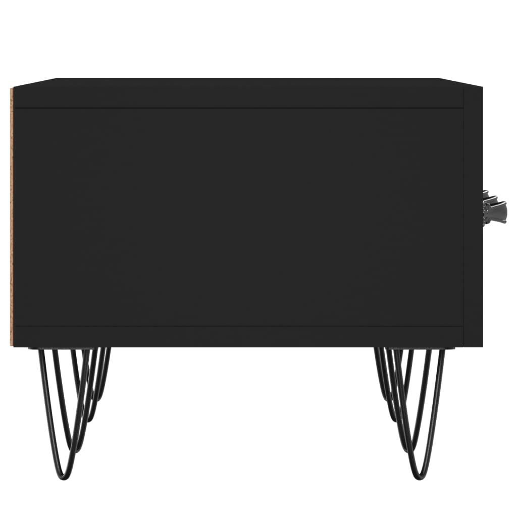 Móvel de TV 80x36x50 cm derivados de madeira preto