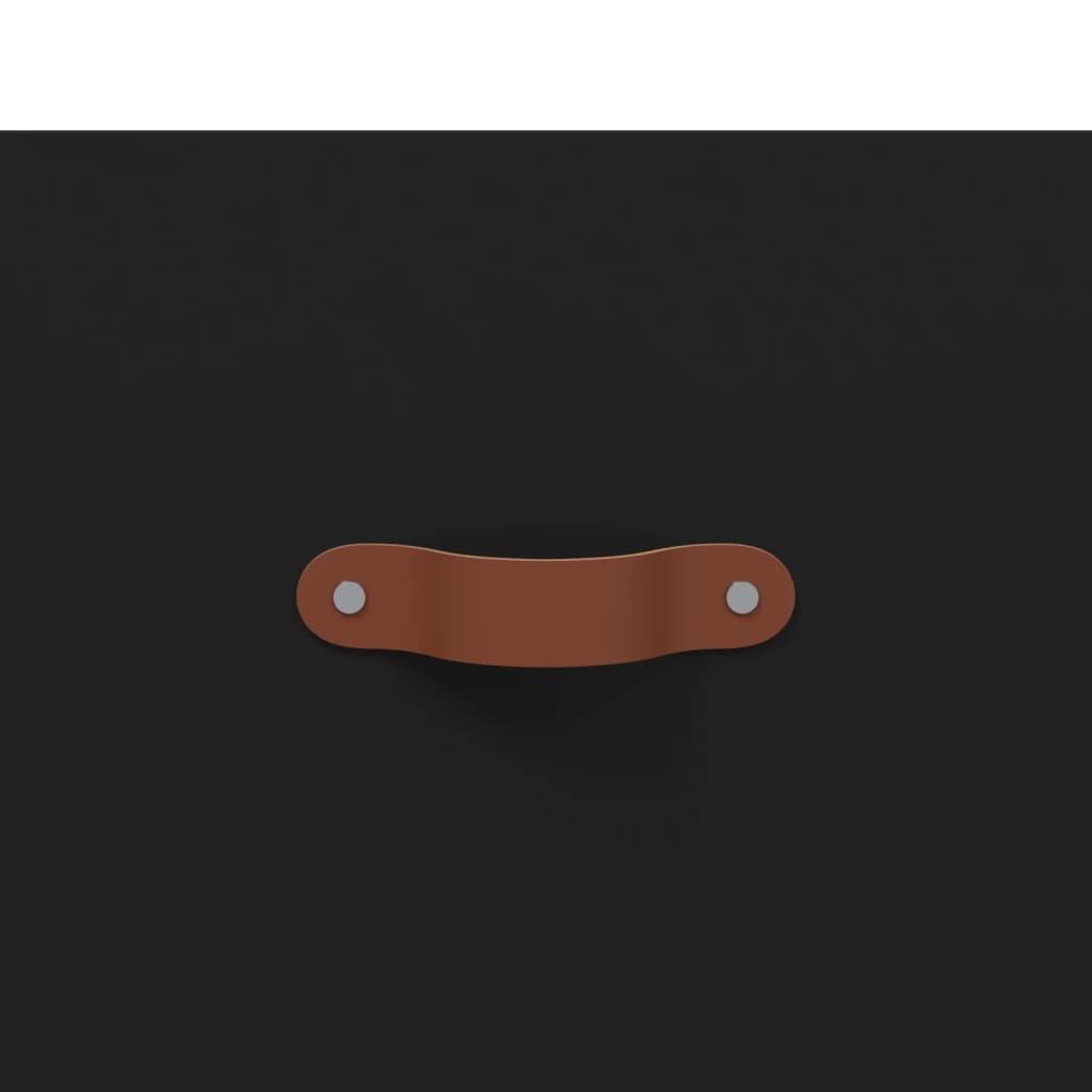 Armário de parede 60x36,5x35 cm derivados de madeira preto