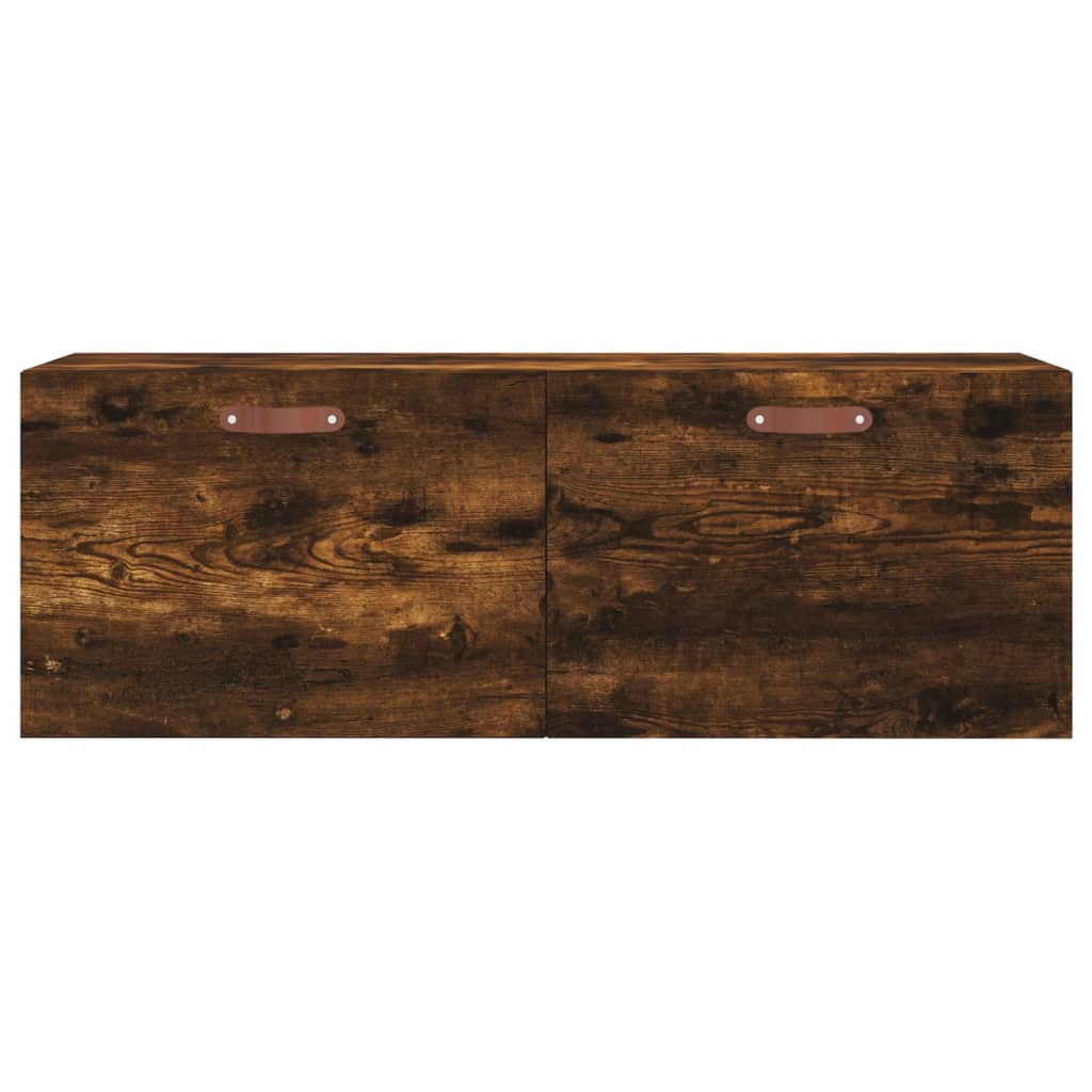 Armário parede 100x36,5x35 cm derivados madeira carvalho fumado