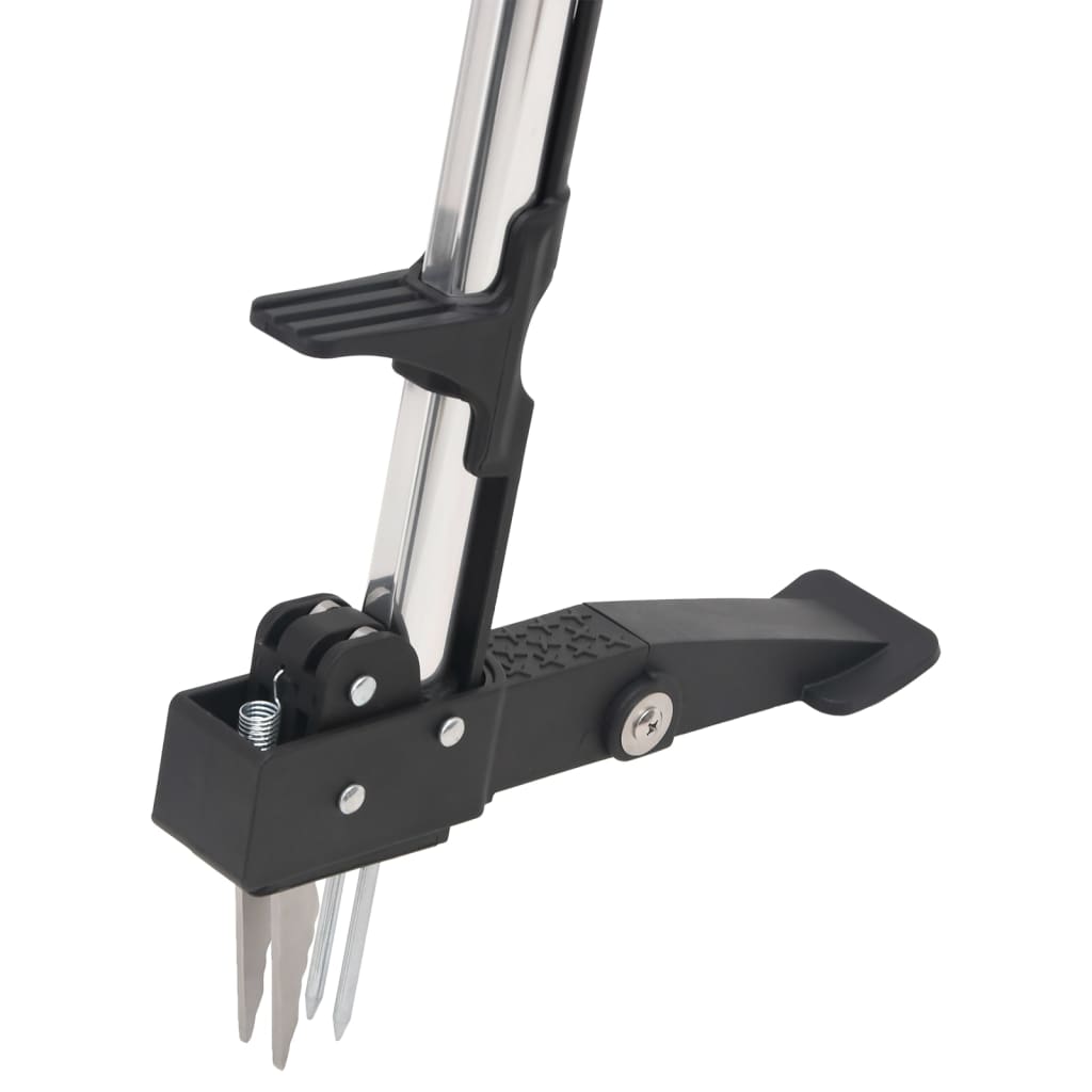 Eliminador ervas daninhas alumínio anodizado vermelho/prateado