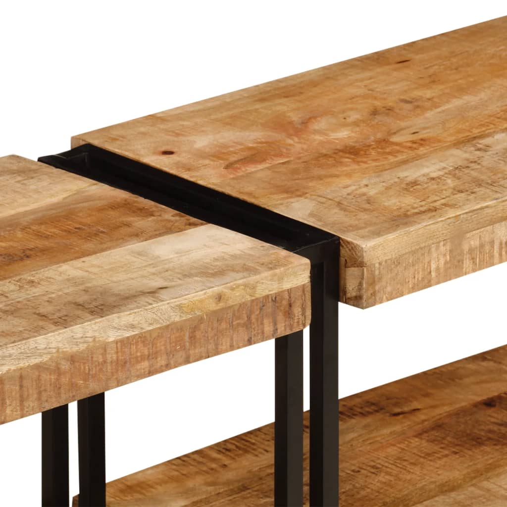 Móvel de TV 200x30x40 cm madeira de mangueira maciça