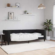 Sofá-cama 80x200 cm veludo preto