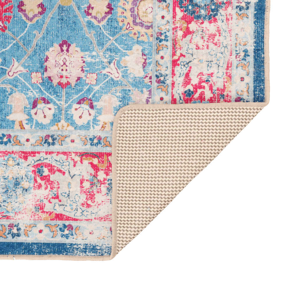 Tapete lavável antiderrapante 80x150 cm multicor