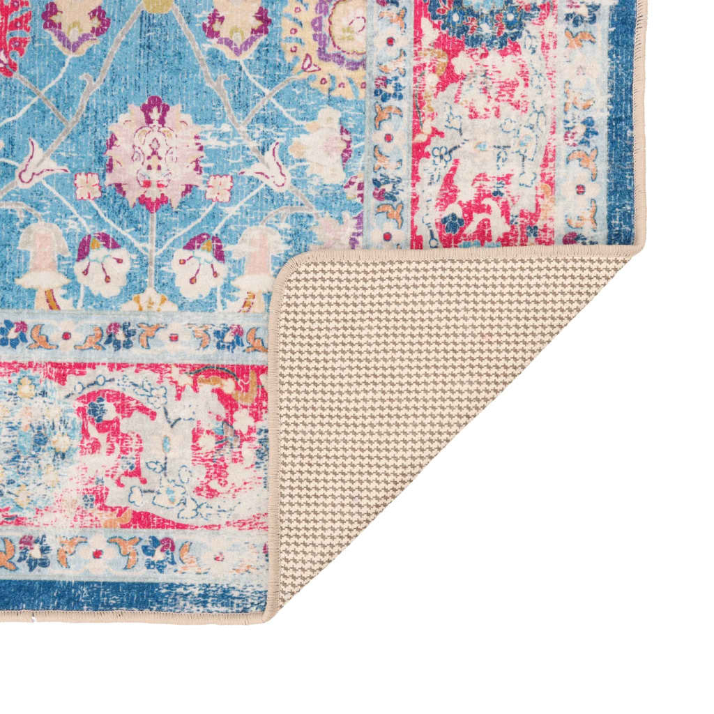 Tapete lavável antiderrapante Ø 200 cm antracite