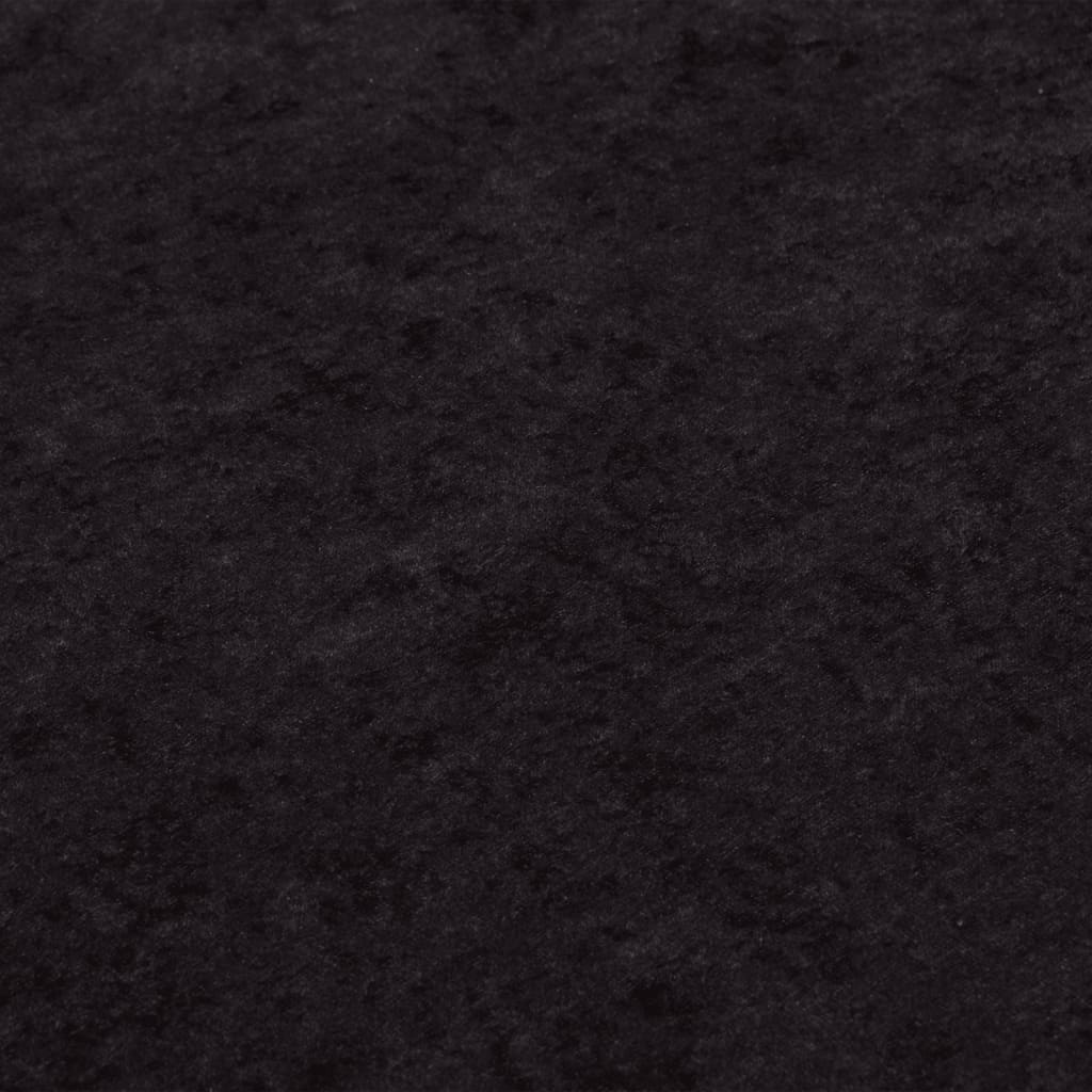 Tapete lavável antiderrapante Ø 200 cm antracite