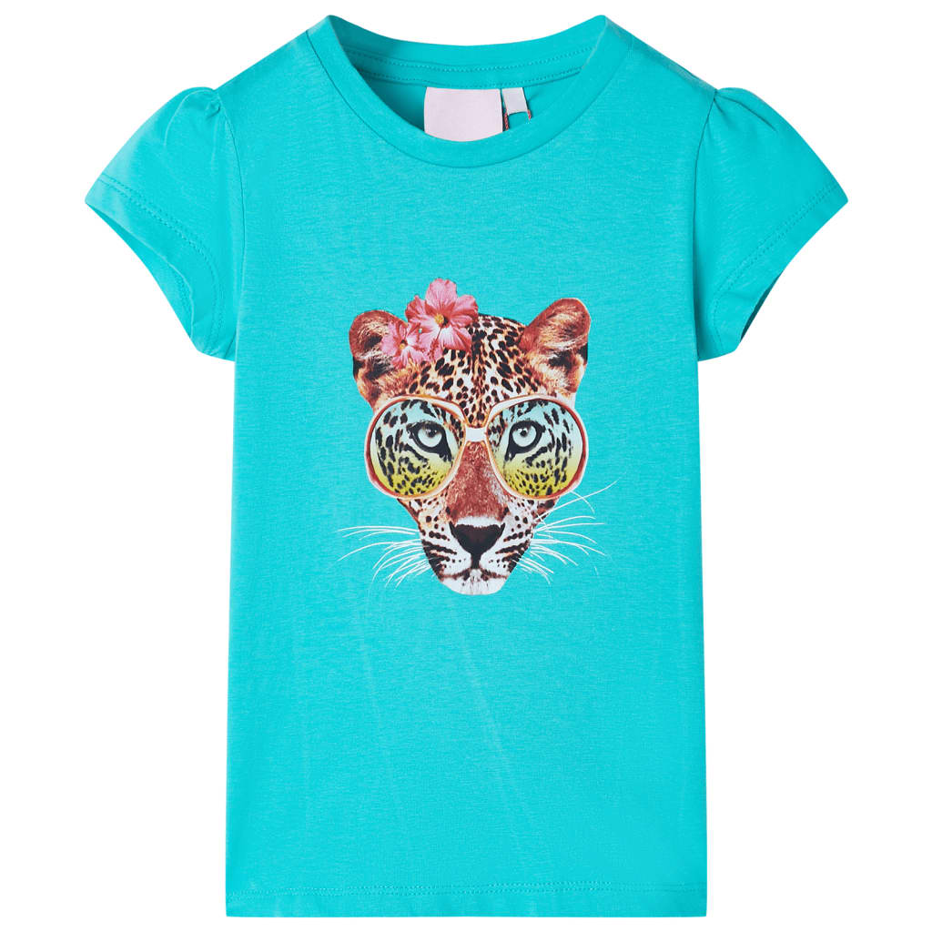 T-shirt infantil menta 104