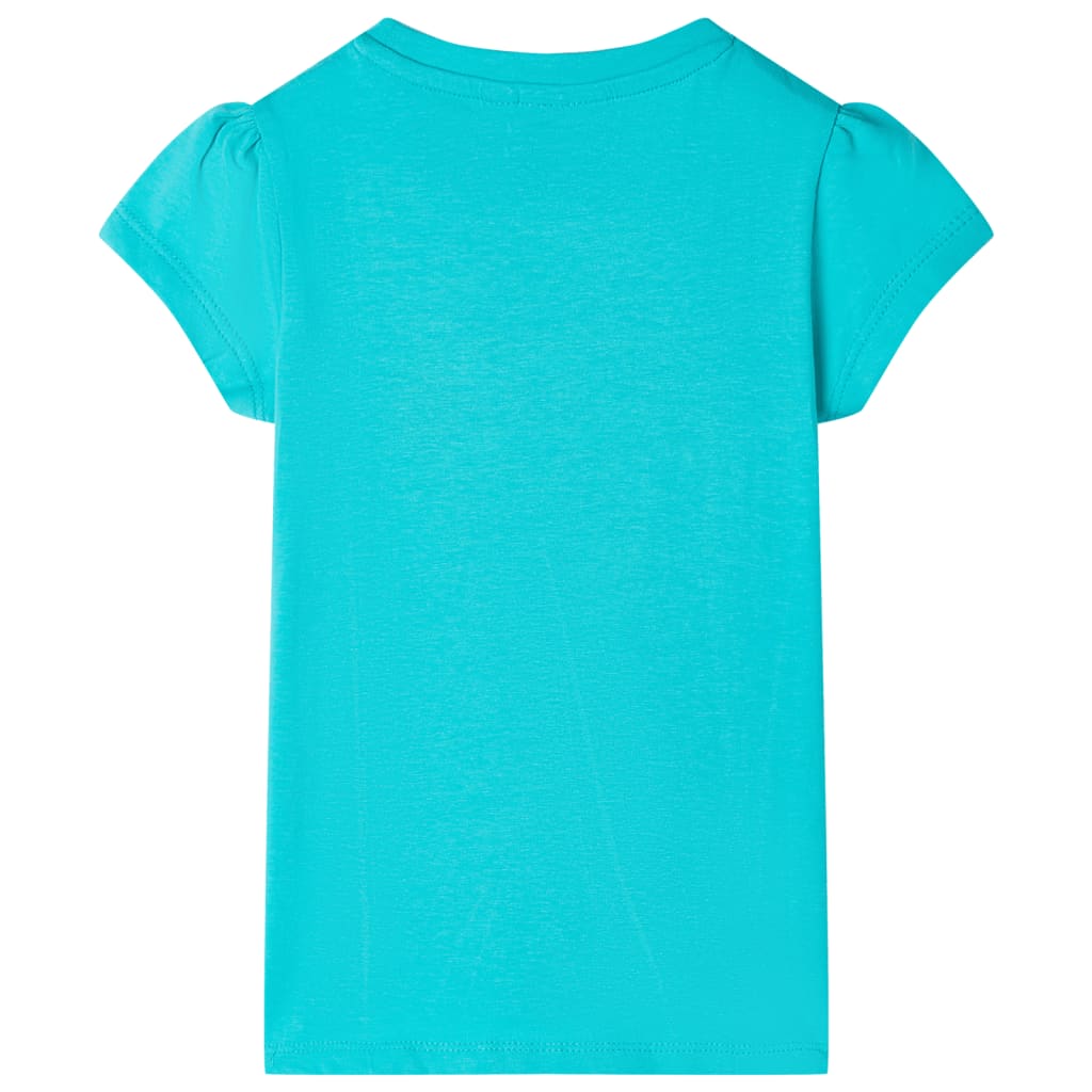 T-shirt infantil menta 104