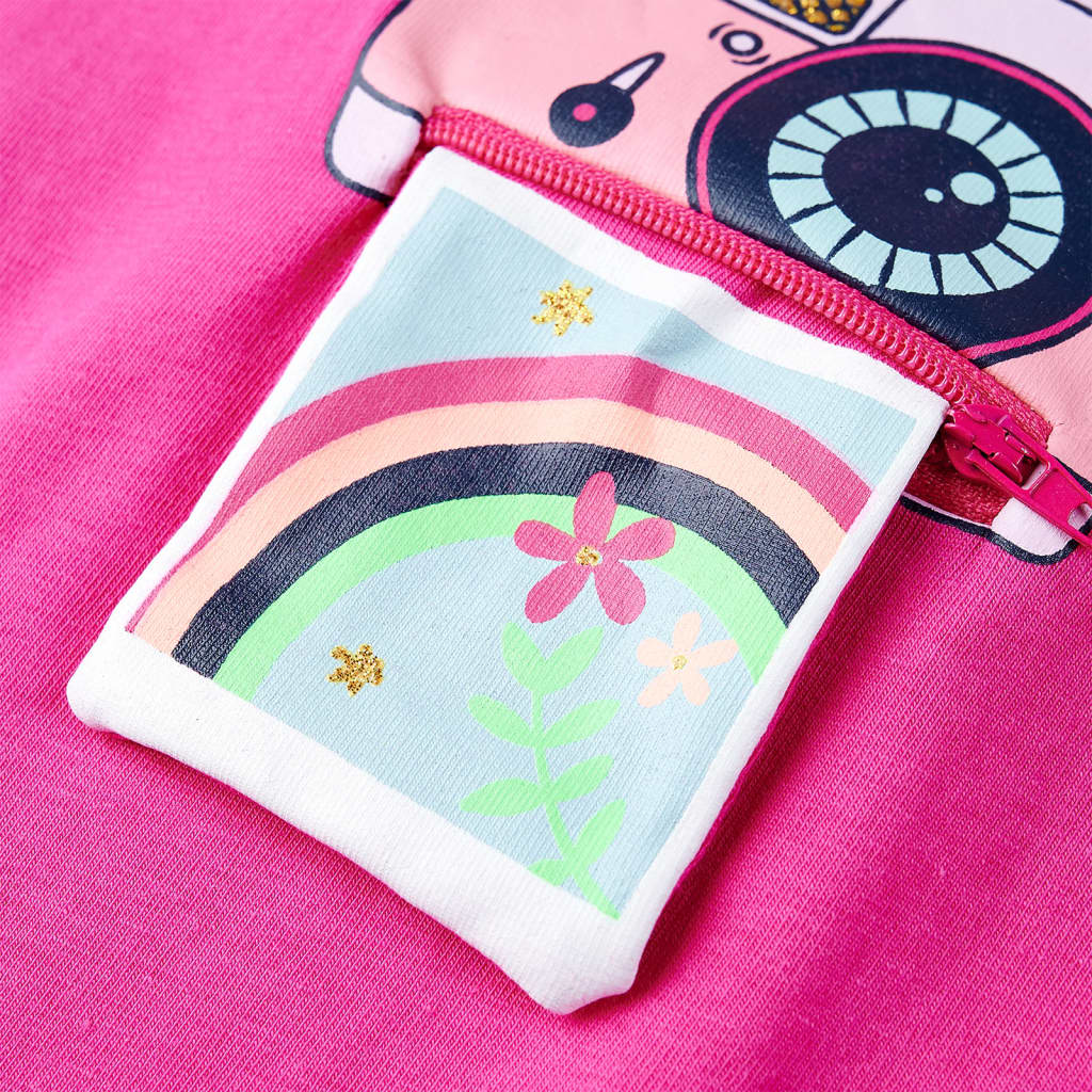 T-shirt infantil azul-escuro 128