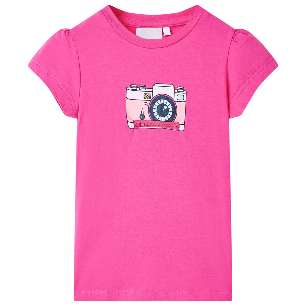 T-shirt infantil azul-escuro 128