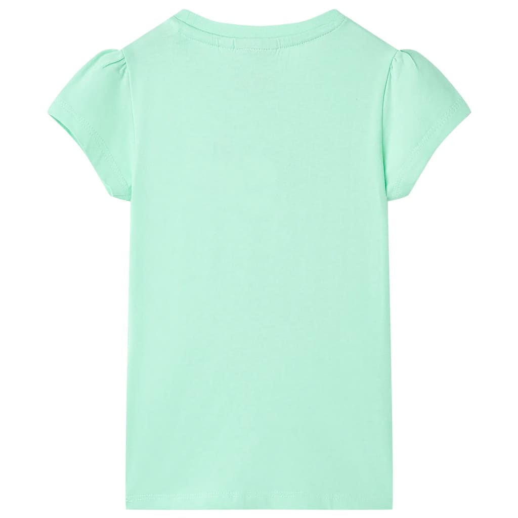 T-shirt infantil azul-escuro 128