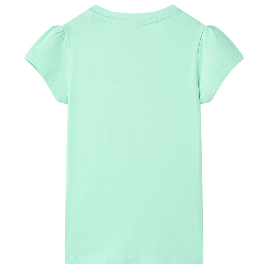 T-shirt infantil azul-escuro 128
