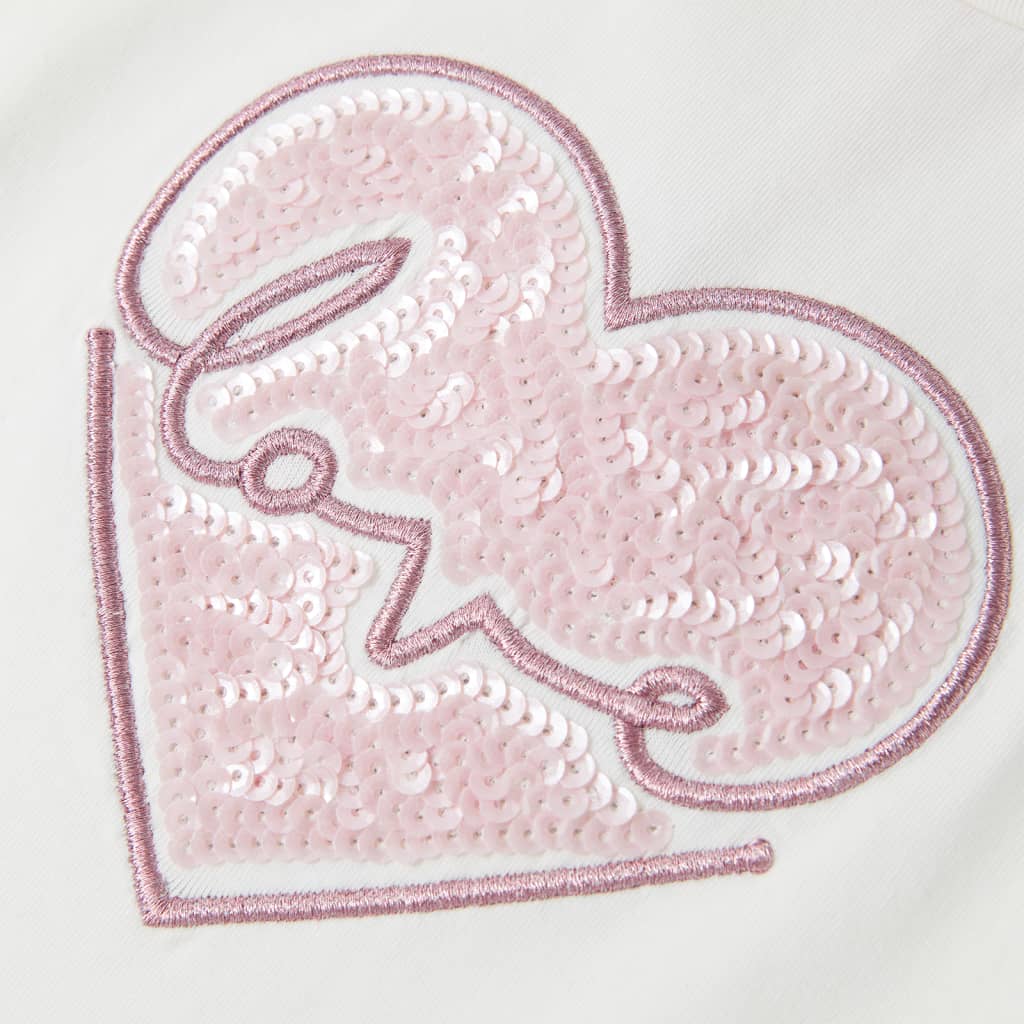 T-shirt infantil cor cru 116