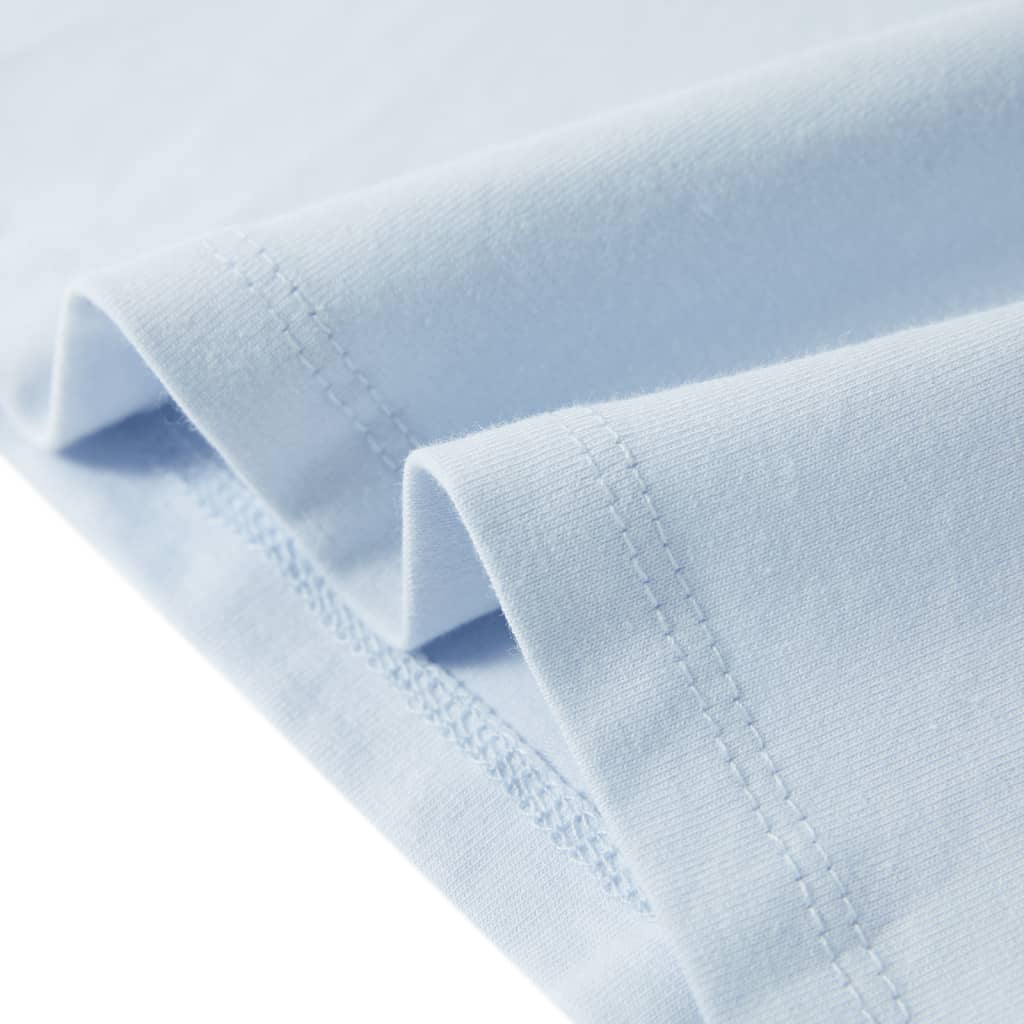 T-shirt para criança azul-claro 116