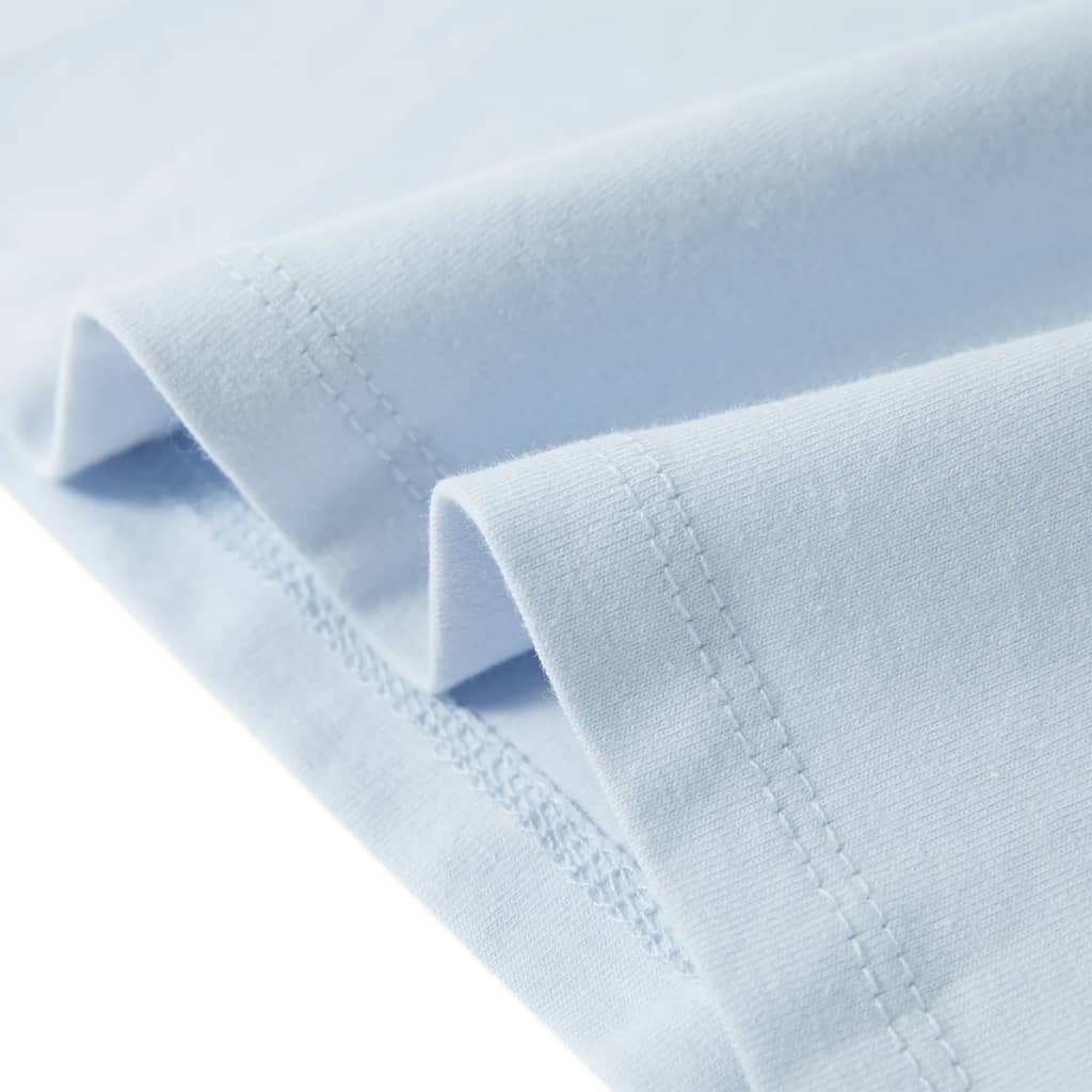 T-shirt para criança azul-claro 116