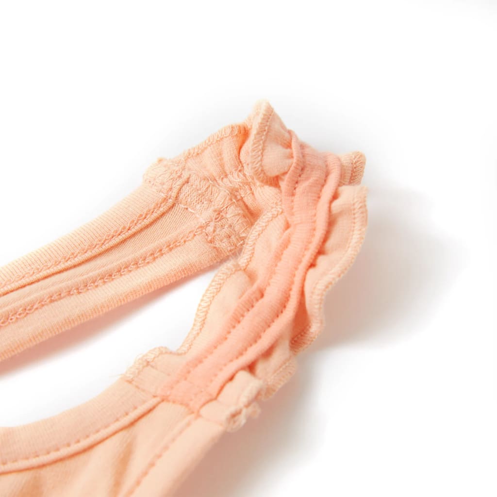 T-shirt de alças para criança rosa-claro 128