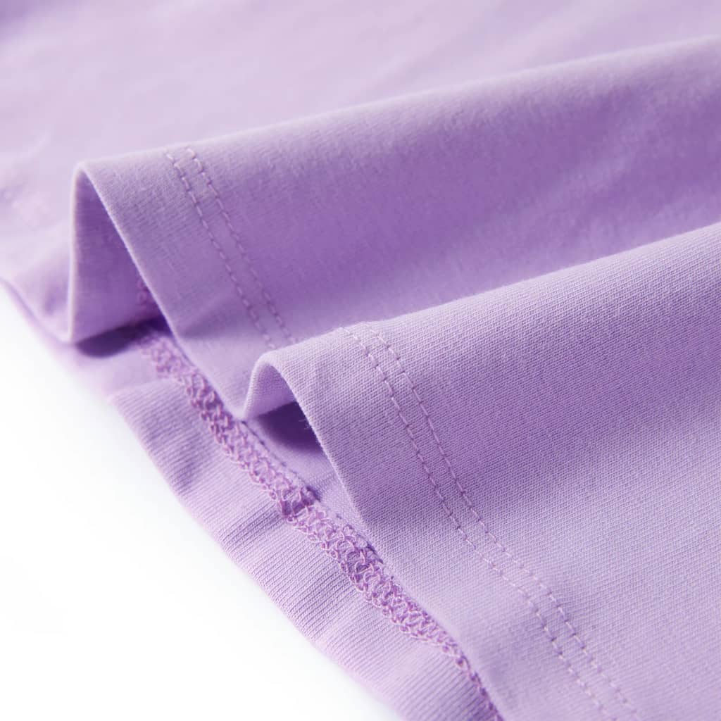 T-shirt de alças para criança rosa-claro 128