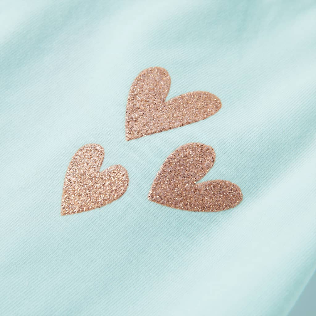 T-shirt de alças para criança rosa-claro 128