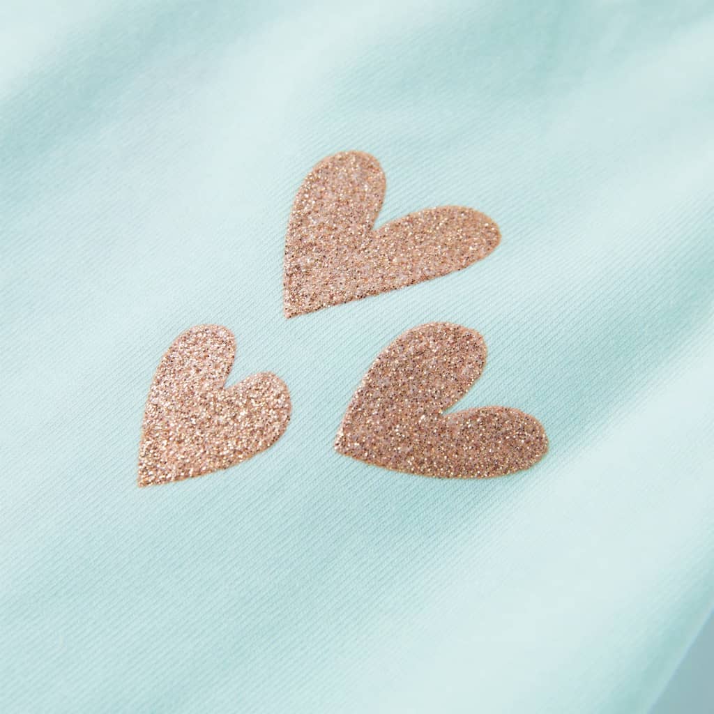 T-shirt de alças para criança rosa-claro 128