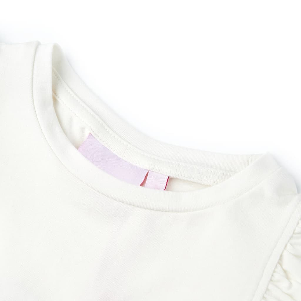 T-shirt infantil cor cru 140