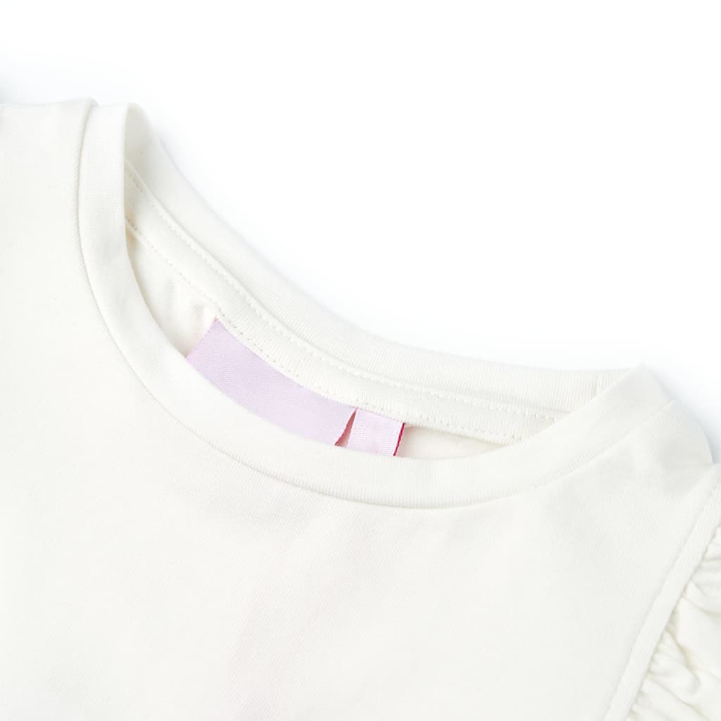 T-shirt infantil cor cru 140