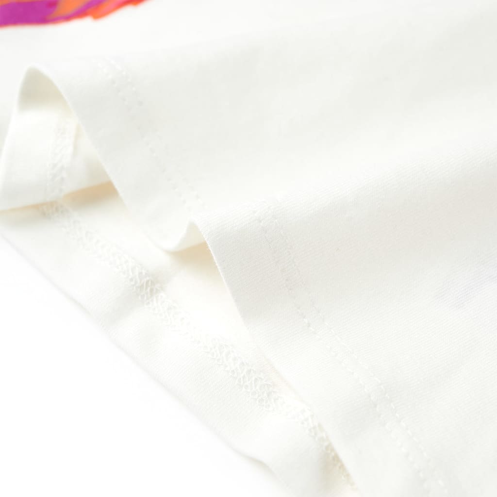 T-shirt infantil cor cru 140