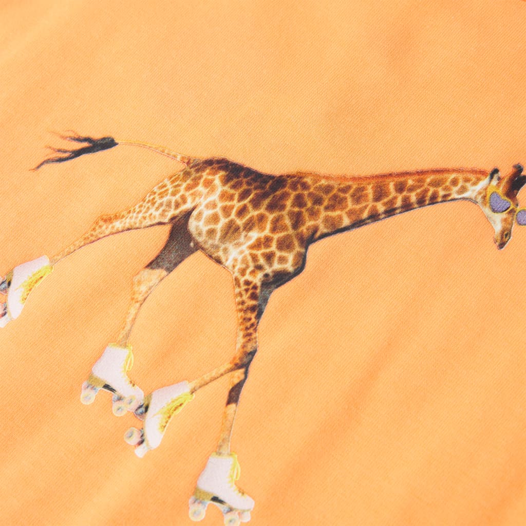 T-shirt de criança ciano-claro 140