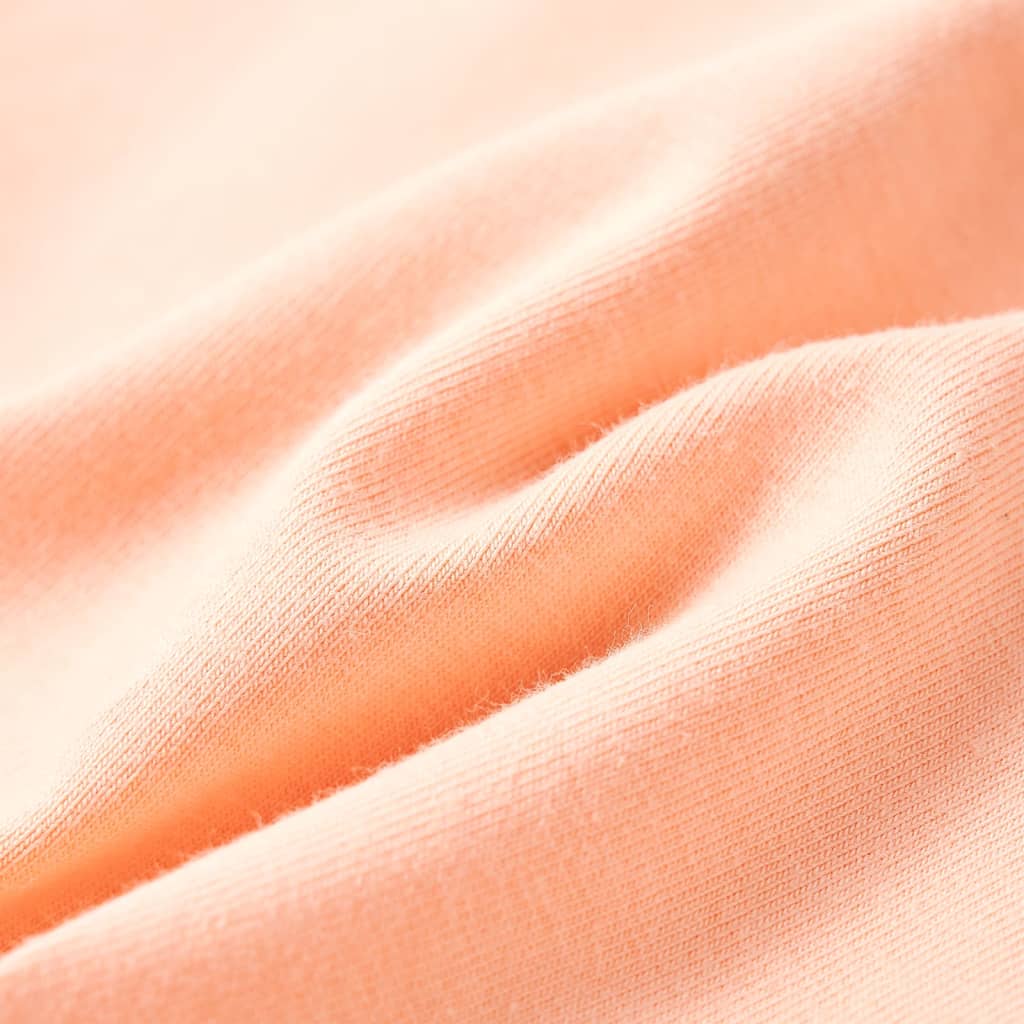 T-shirt de criança amarelo-suave 140