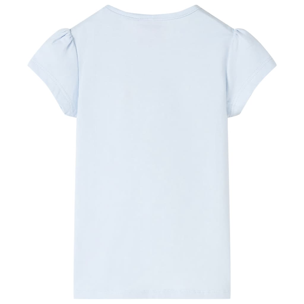 T-shirt infantil azul-escuro 128