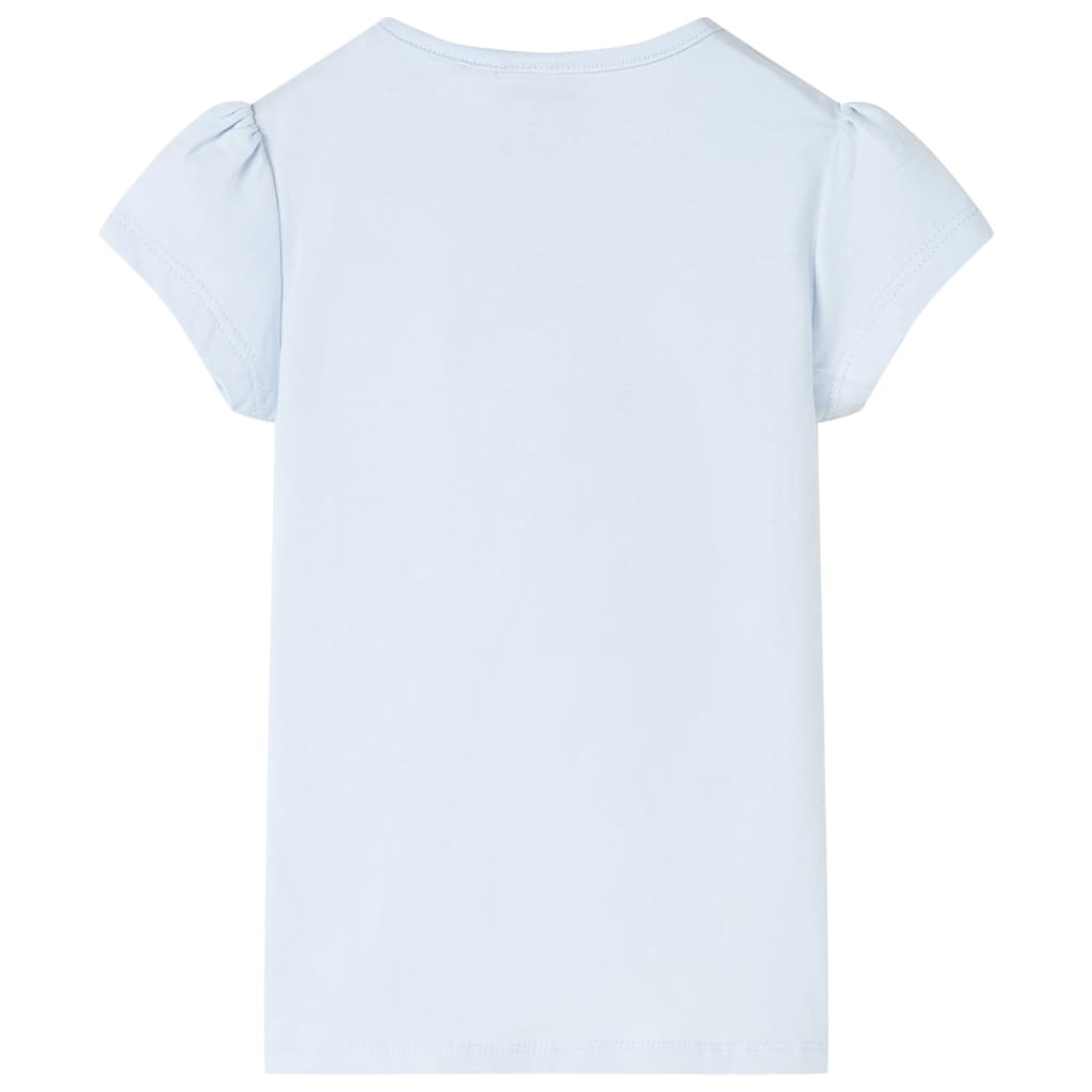 T-shirt infantil azul-escuro 128
