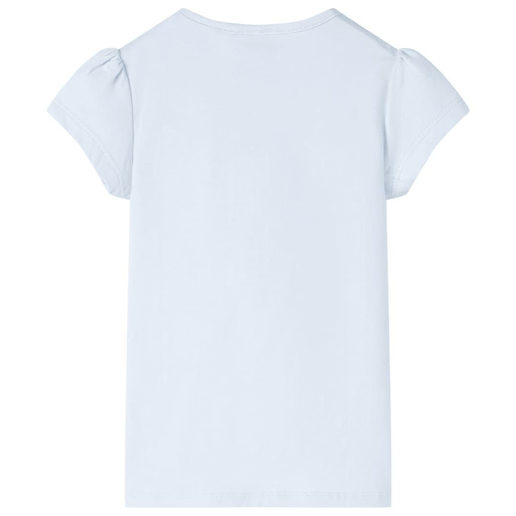 T-shirt infantil azul-escuro 128
