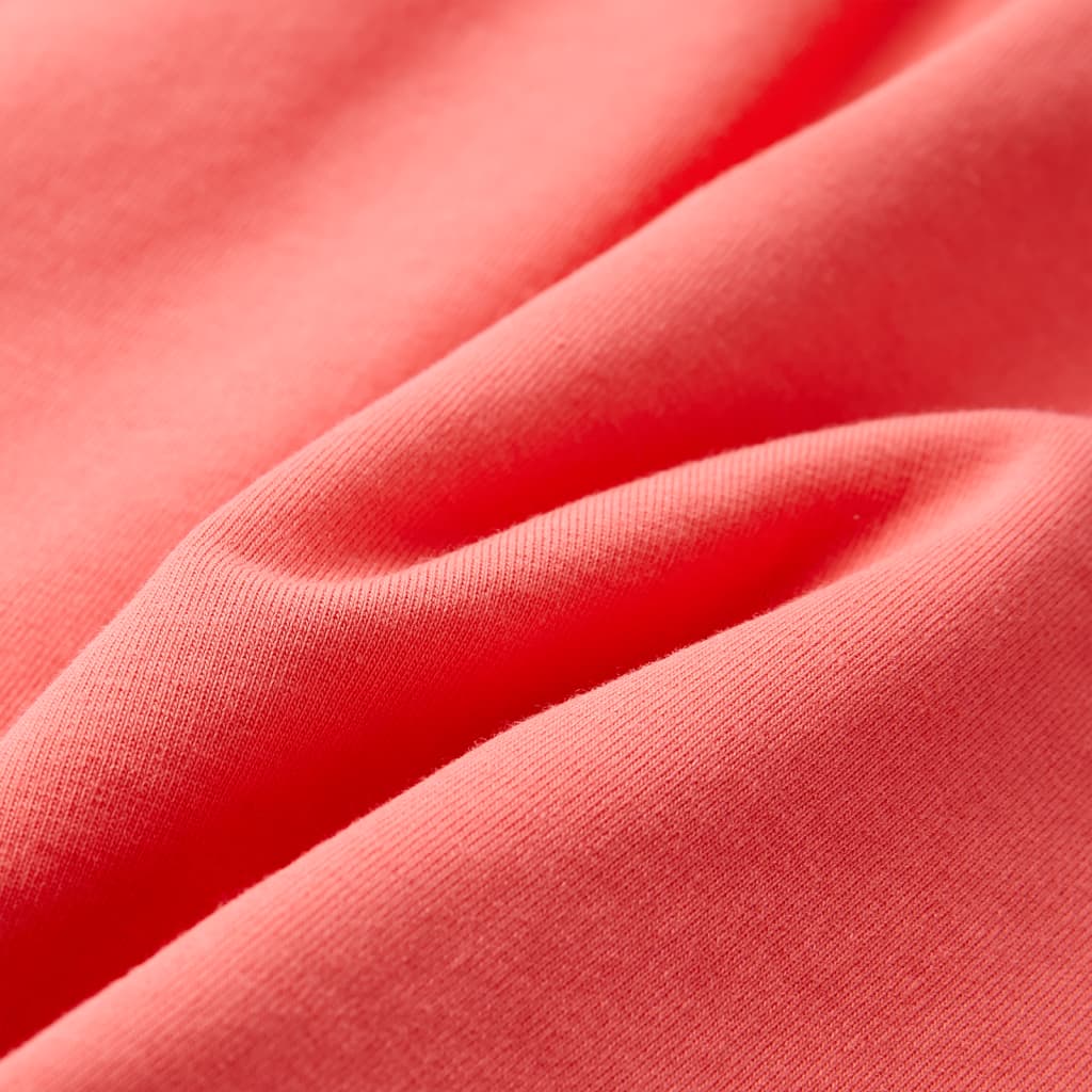 Vestido de criança com cordão rosa-claro 128