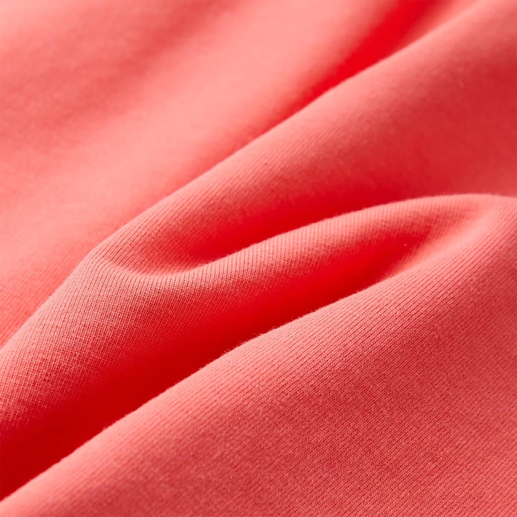 Vestido de criança com cordão rosa-claro 128