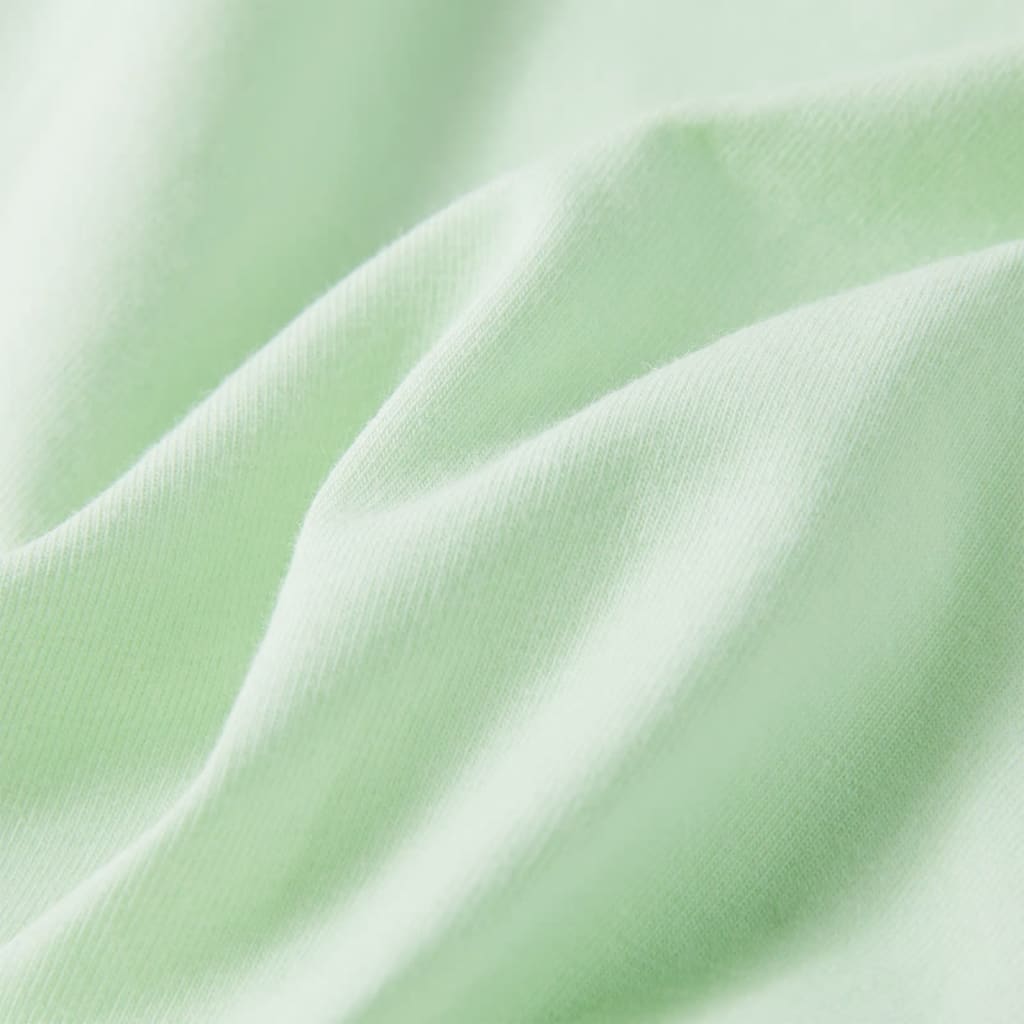 T-shirt de manga curta para criança amarelo-brilhante 140