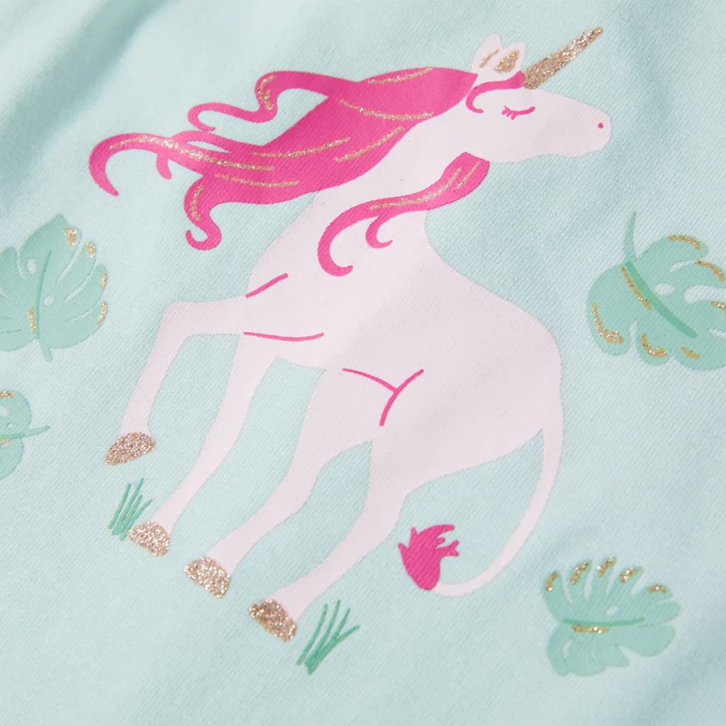 T-shirt de alças para criança coral 140