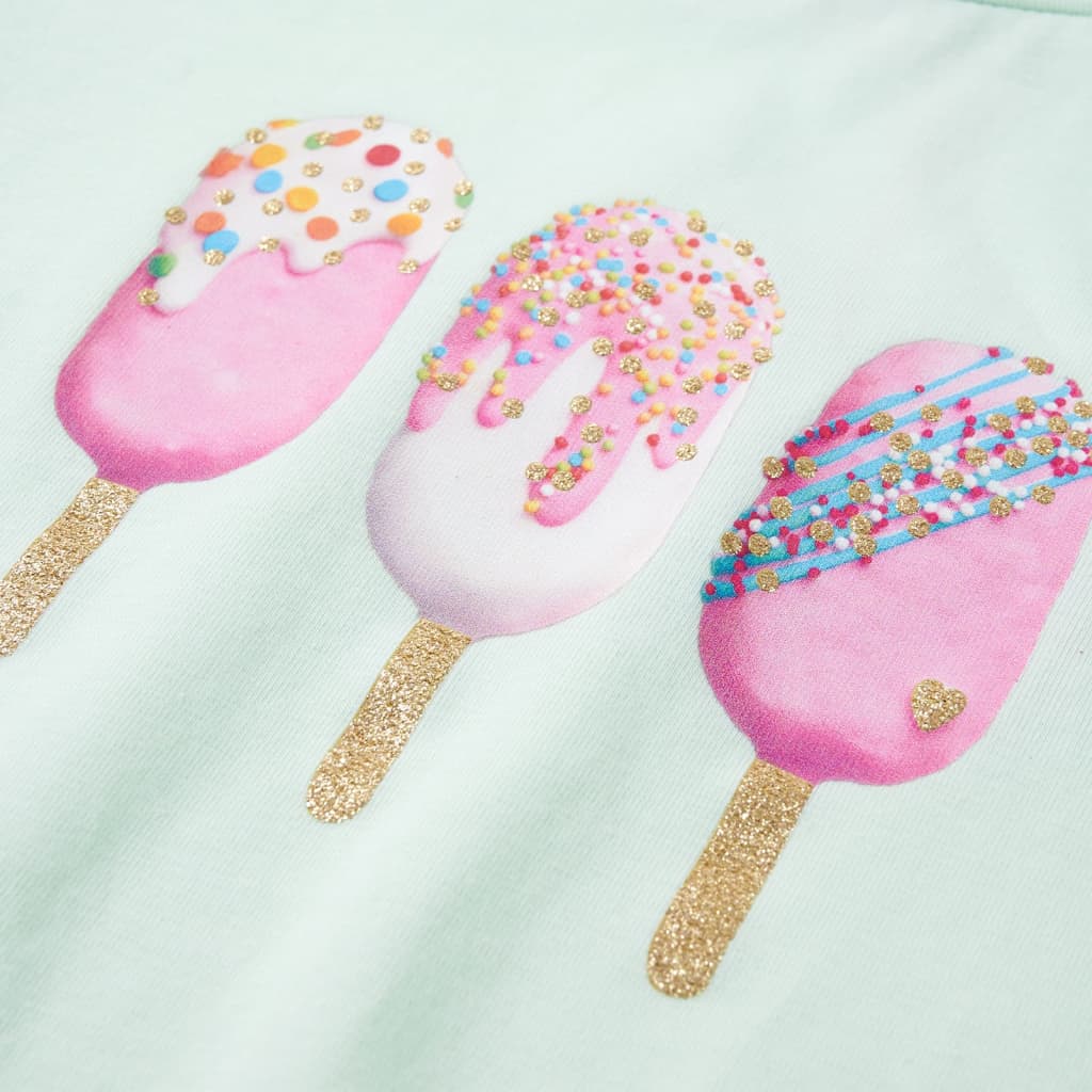 T-shirt de criança azul 140