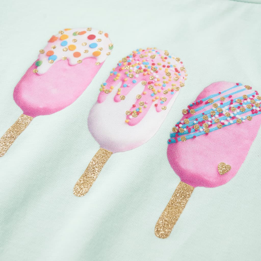 T-shirt de criança azul 140