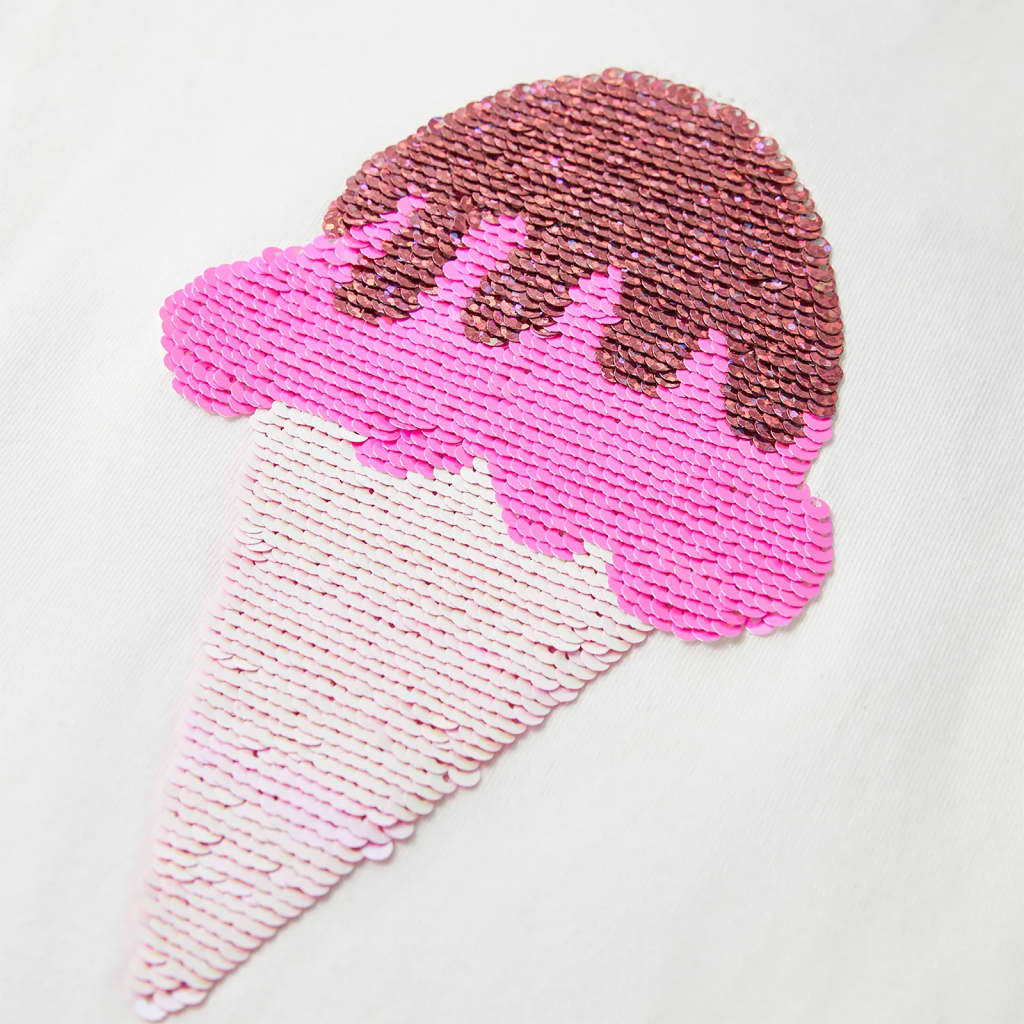 T-shirt de criança amarelo néon 104