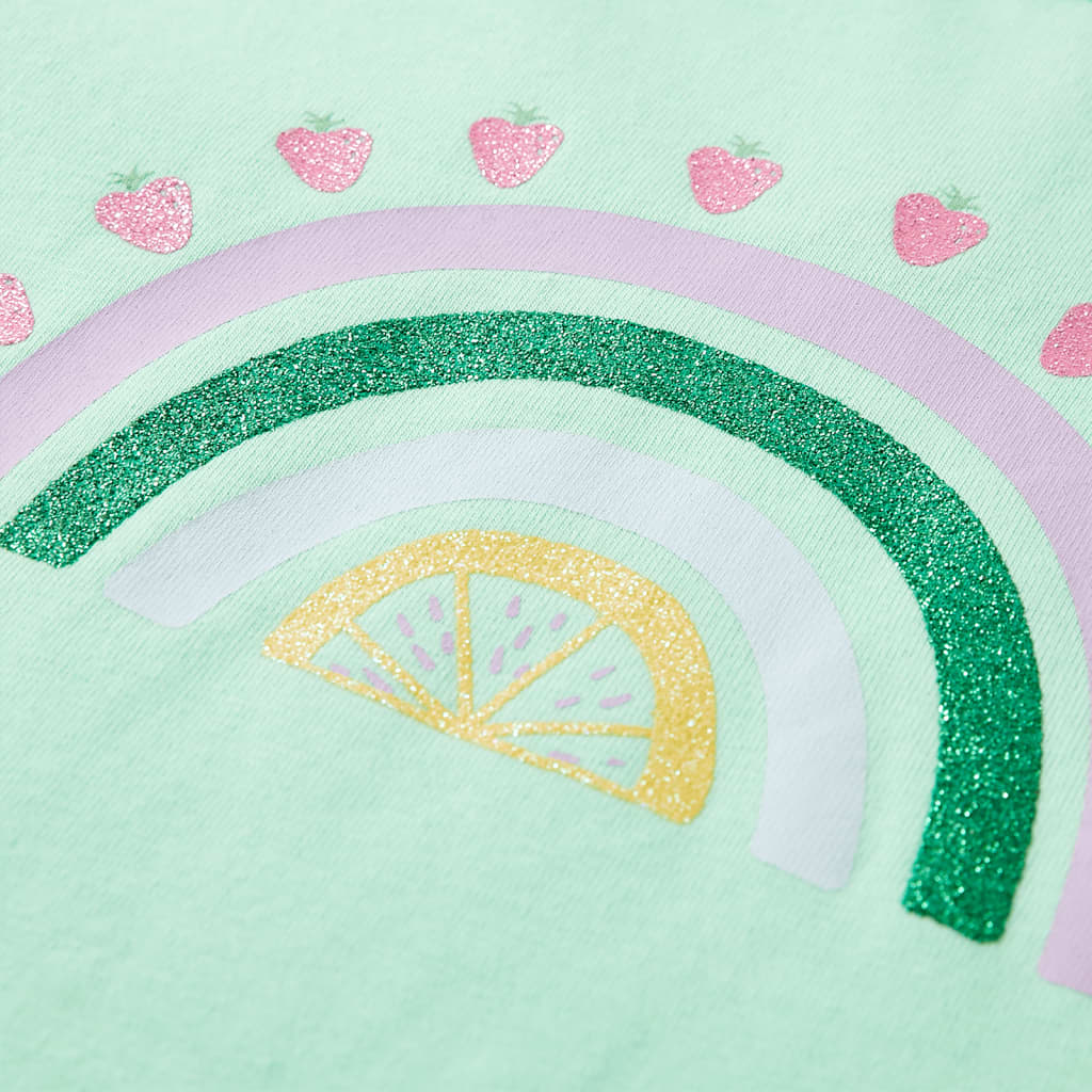 T-shirt de criança rosa-escuro 140