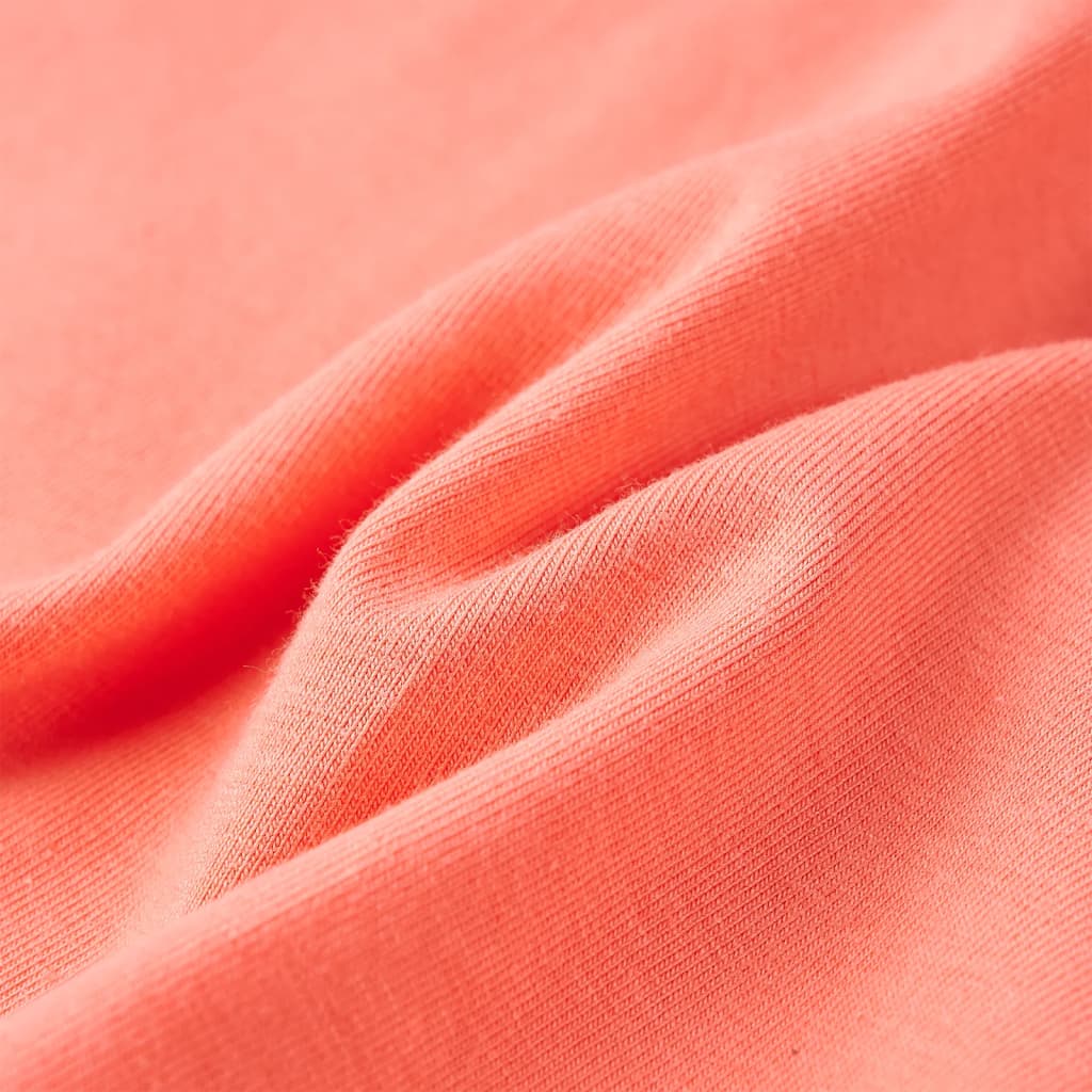 T-shirt de criança ciano-claro 140