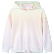 Sweatshirt para criança cor branco-estrela 140