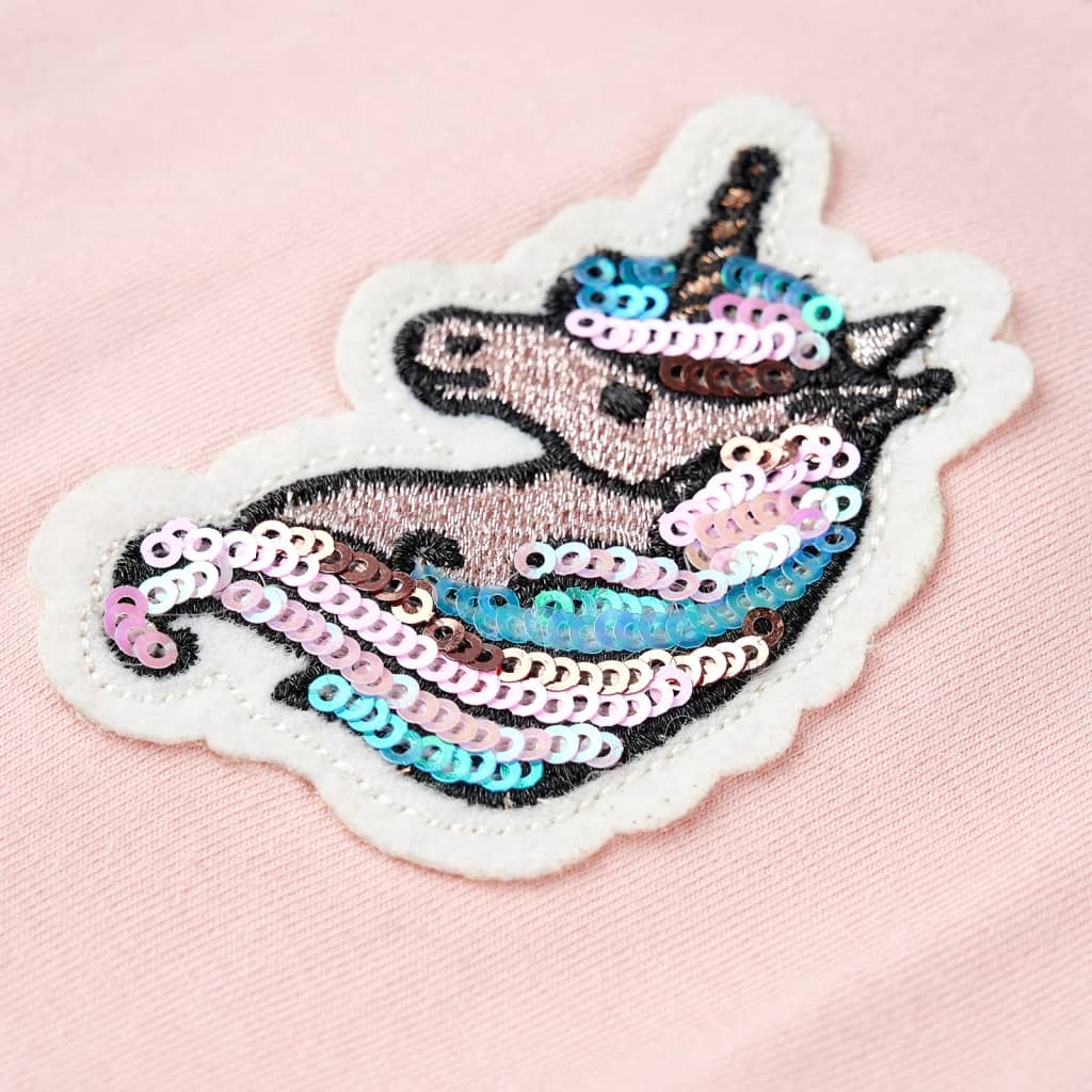 T-shirt de criança amarelo brilhante 140