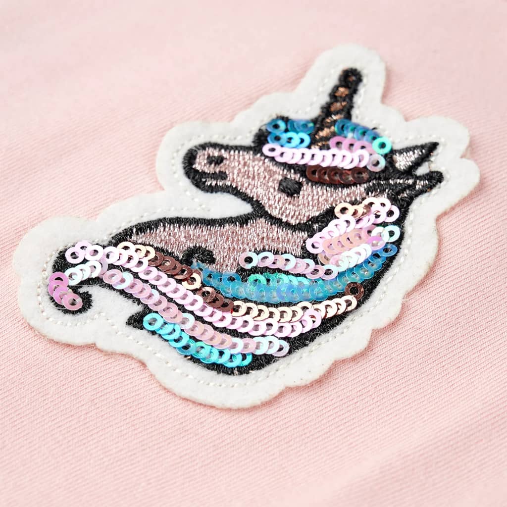 T-shirt de criança amarelo brilhante 140