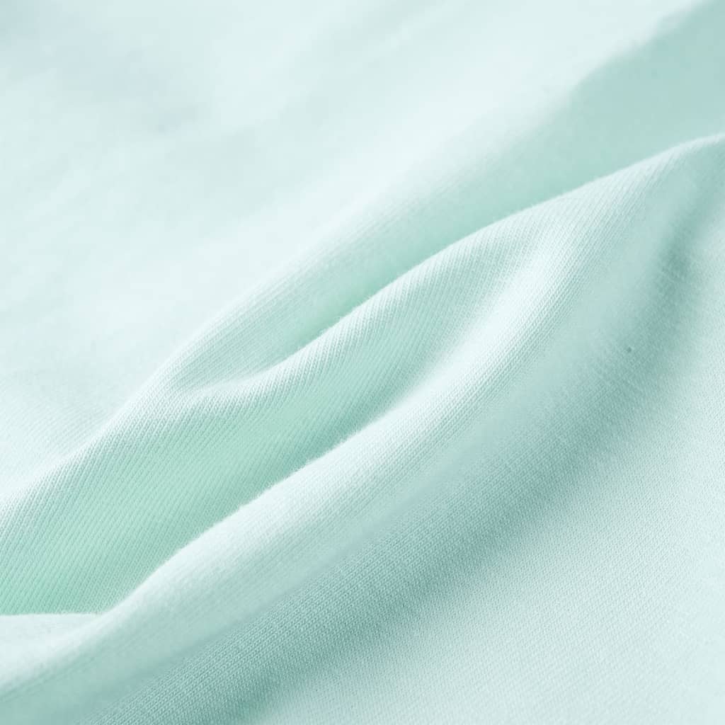 T-shirt de alças para criança menta-claro 92