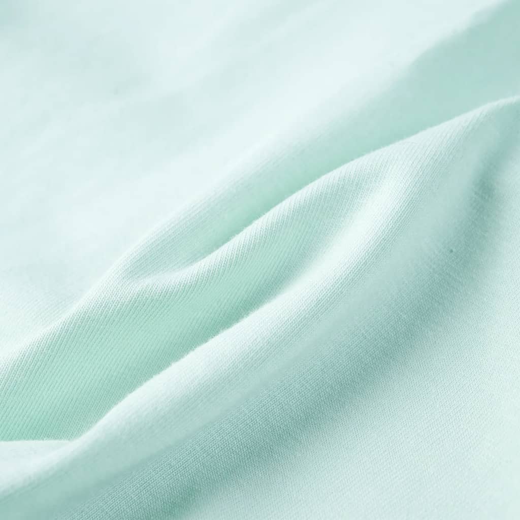 T-shirt de alças para criança menta-claro 92