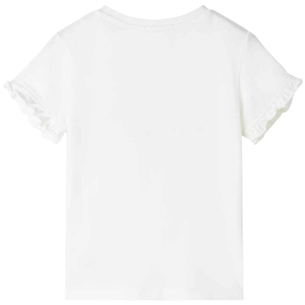T-shirt infantil cor cru 128