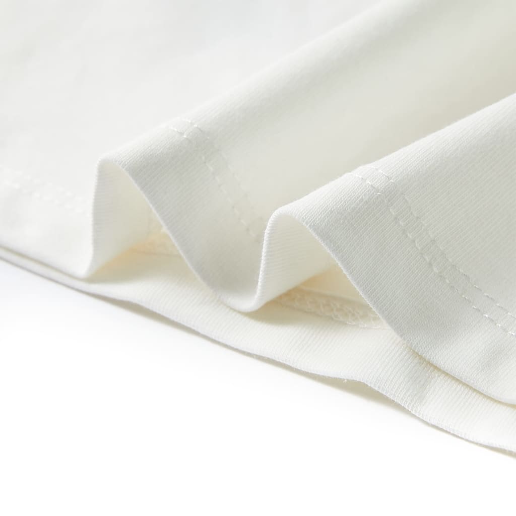 T-shirt infantil cor cru 128